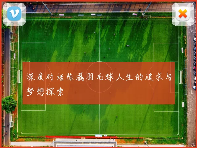 深度对话陈磊羽毛球人生的追求与梦想探索